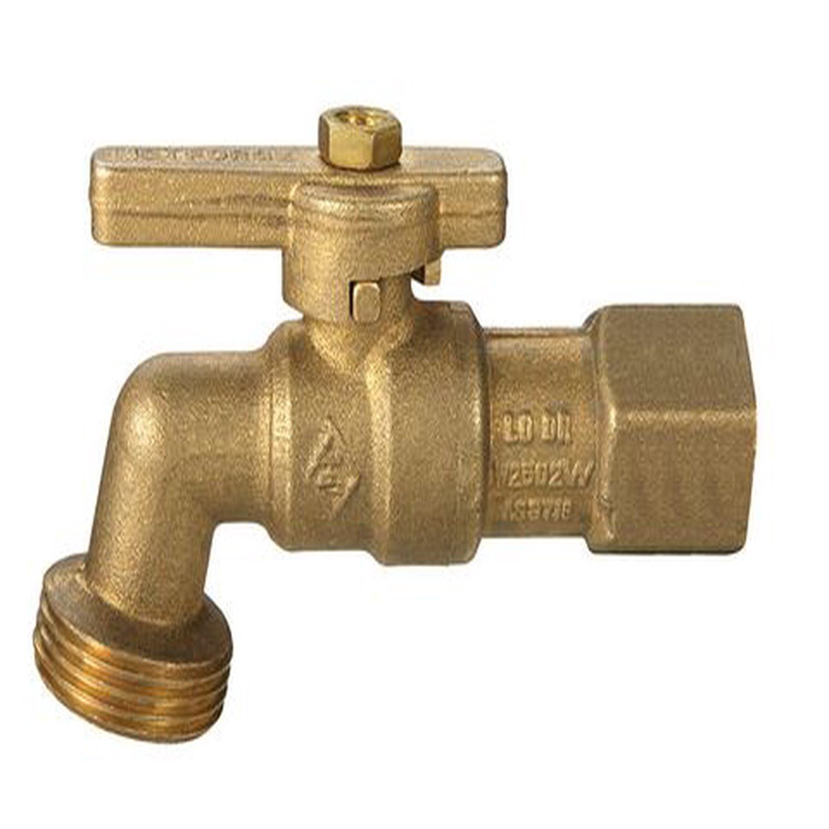 1/2′′ BSP Tuyau Tap Quarter Tour Femelle Filature En Laiton Filaire – Sans Plomb