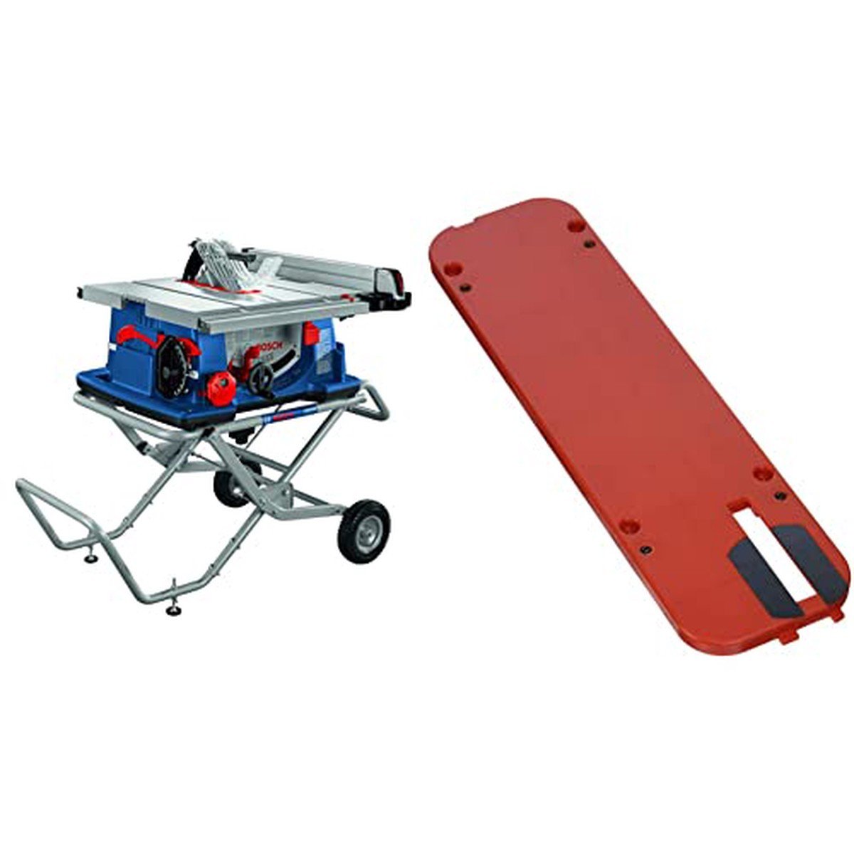 Bosch- Scie à table Bosch Worksite avec support à roues Gravity-Rise