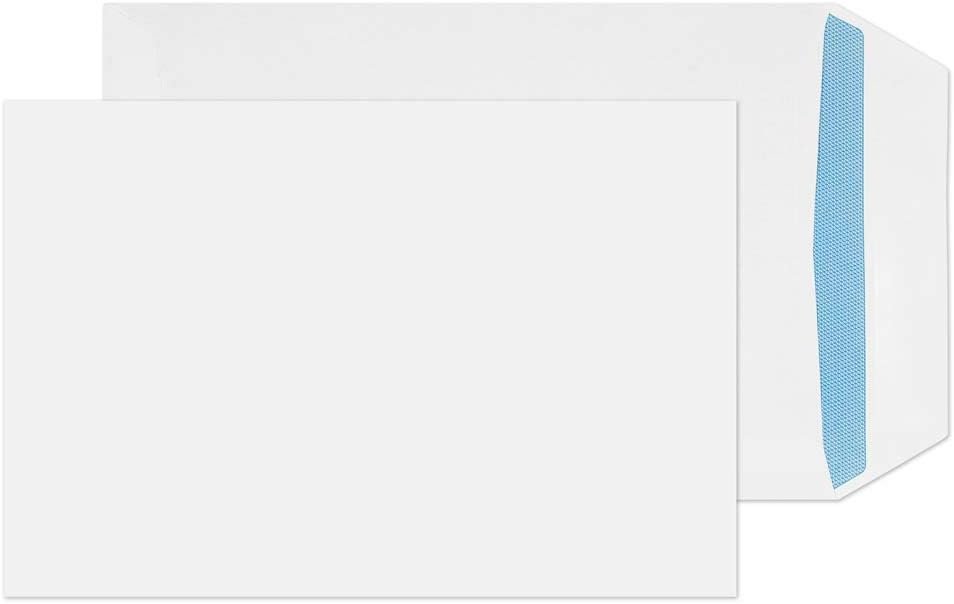 Blake Everyday | enveloppe B5 (25.4 x 17.8cm) | lot de 500 unités | 100 GSM | enveloppes blanches, enveloppes auto-adhésives, Modèle 3086