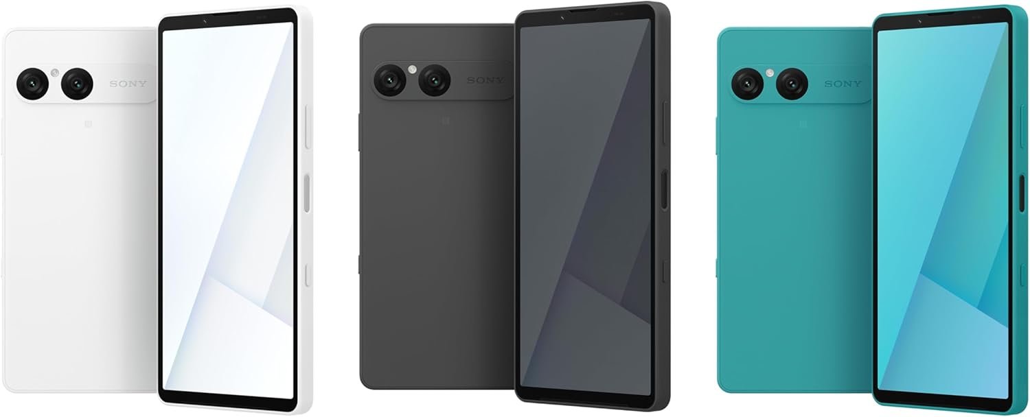 Sony Xperia 10 VII - 6,1 Pouces 19,5:9 OLED avec 120 Hz, Batterie 5 000 mAh, Android 15, IP65/68, Double SIM Hybride