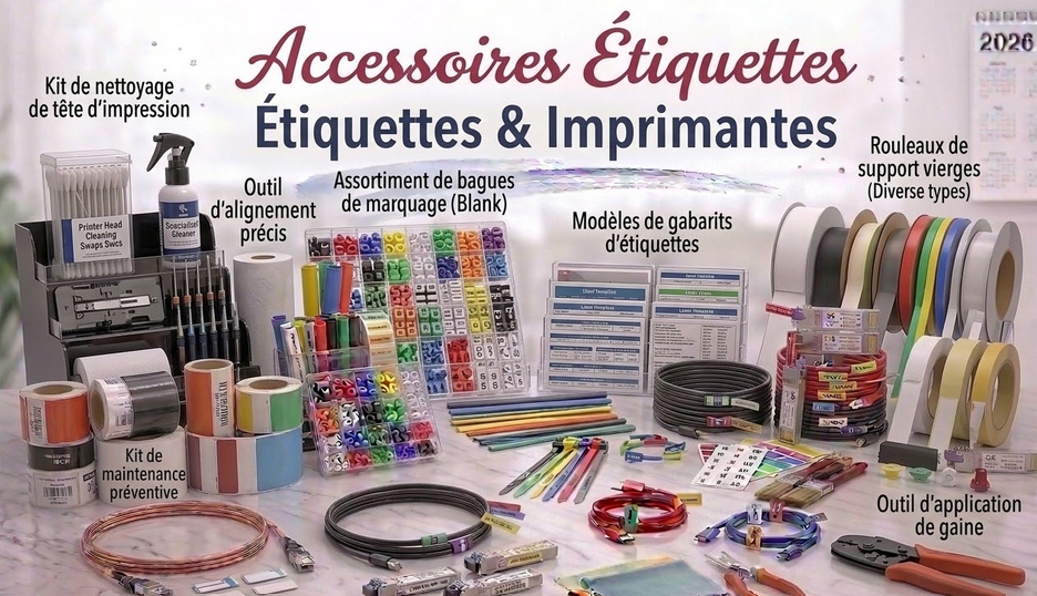 Accessoires Étiquettes ＆ Imprimantes