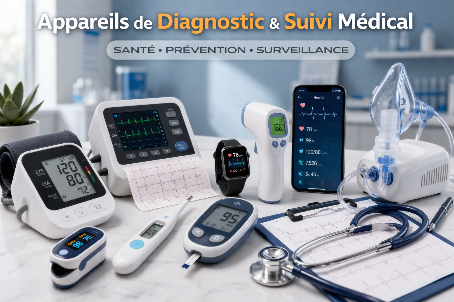 Appareils de Diagnostic & Suivi Médical