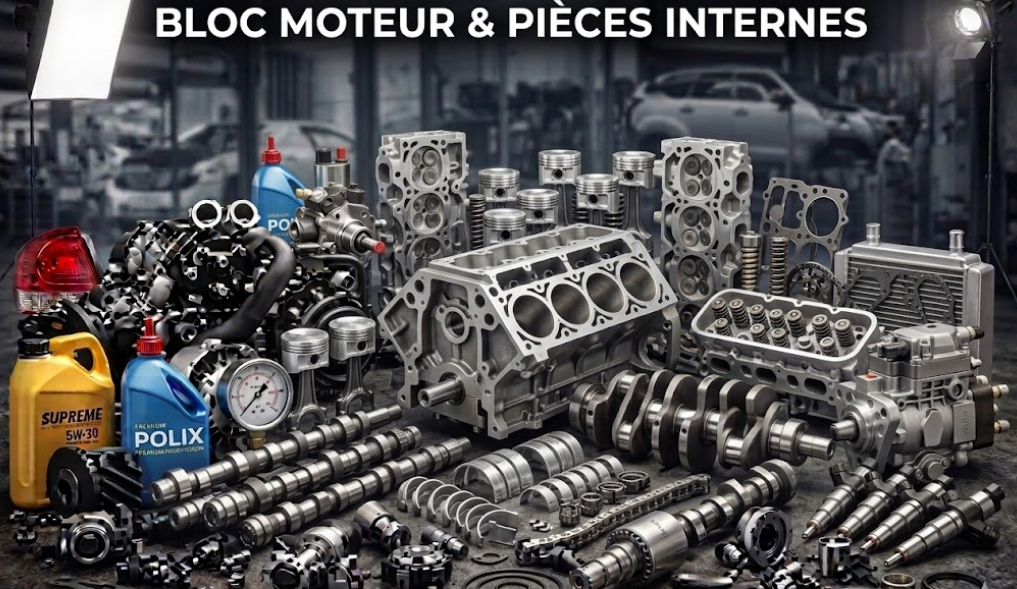 Bloc Moteur & Pièces Internes