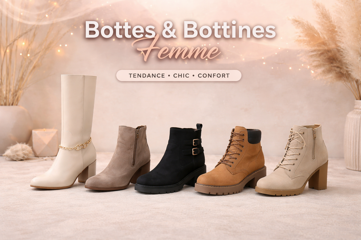  Bottes & Bottines Femme