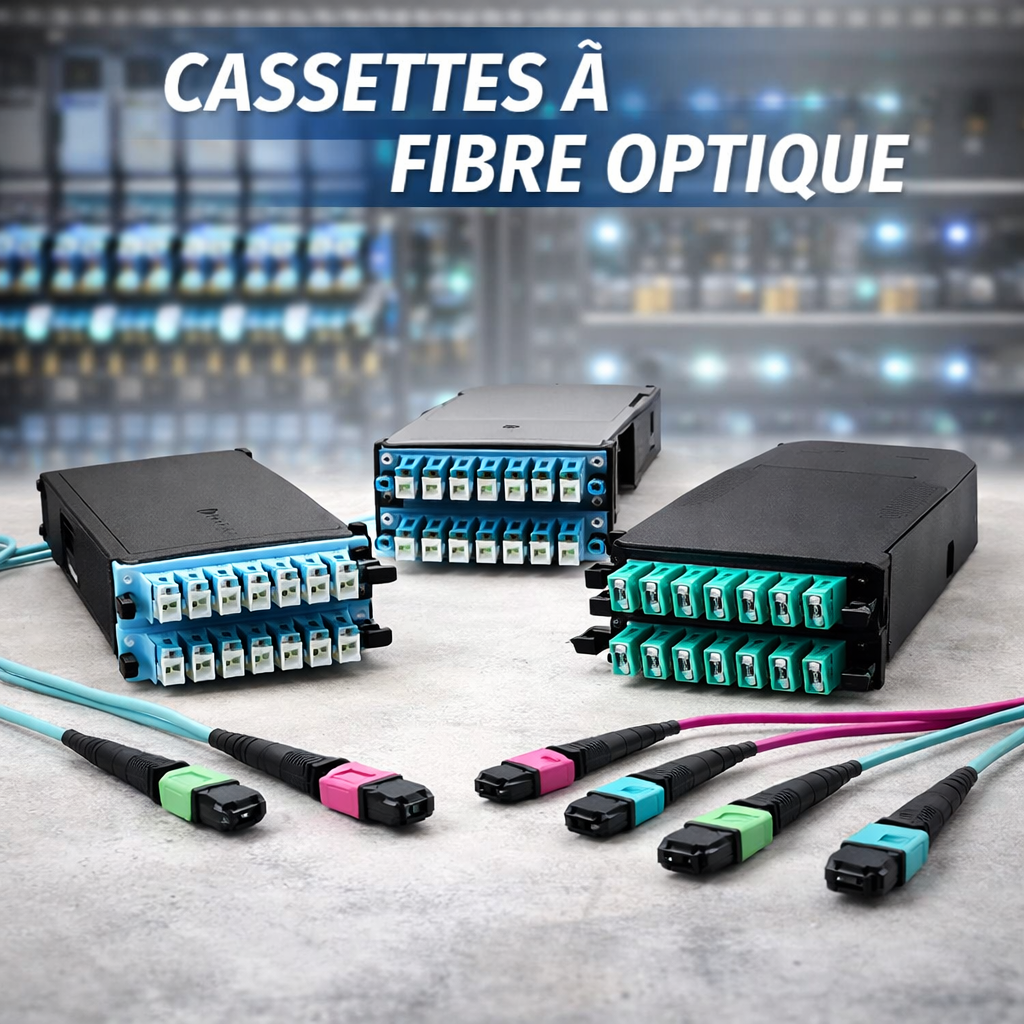 Cassettes à Fibre Optique