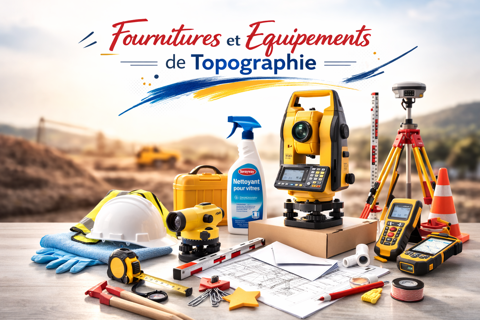 Fournitures et Équipements de Topographie