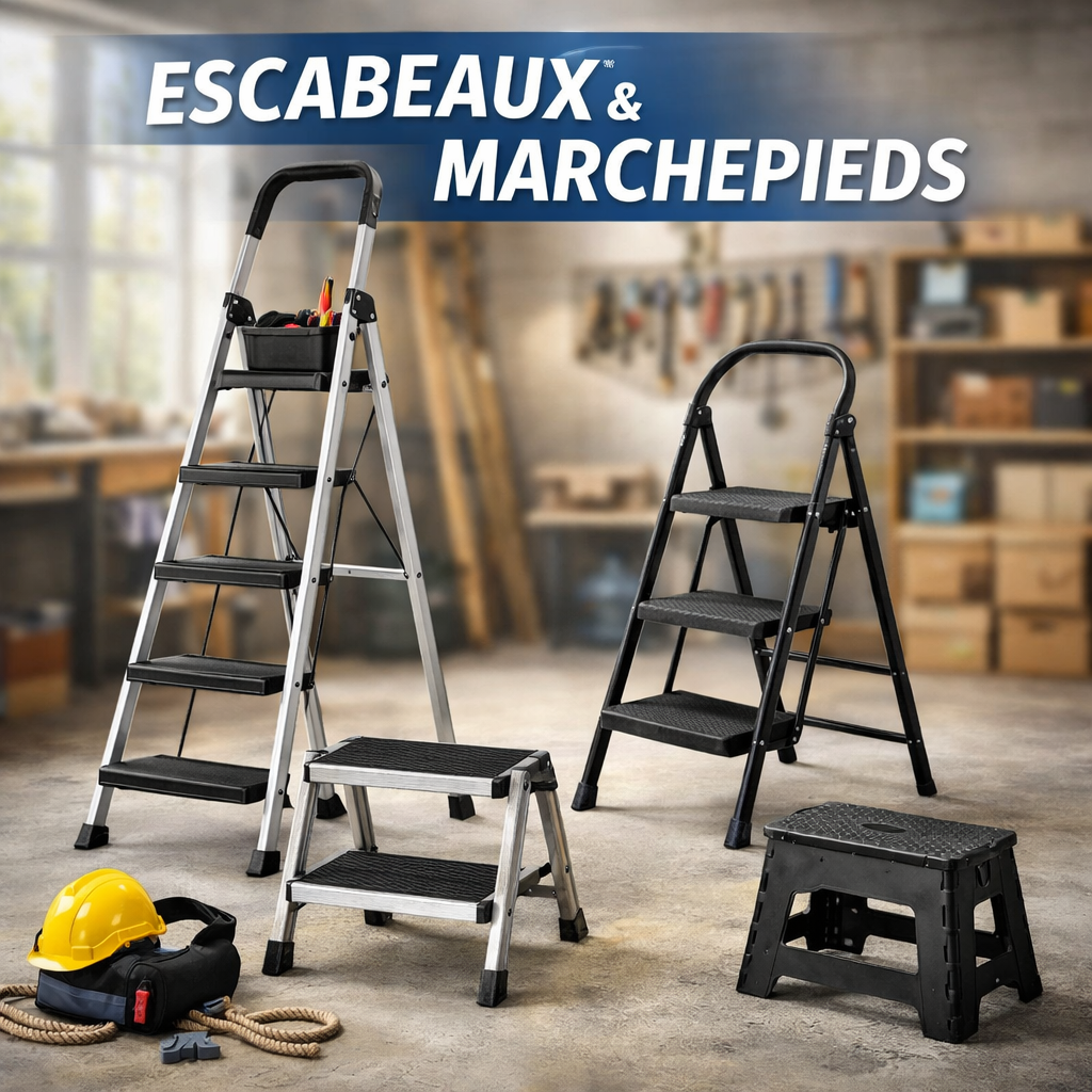 Escabeau et marchepied
