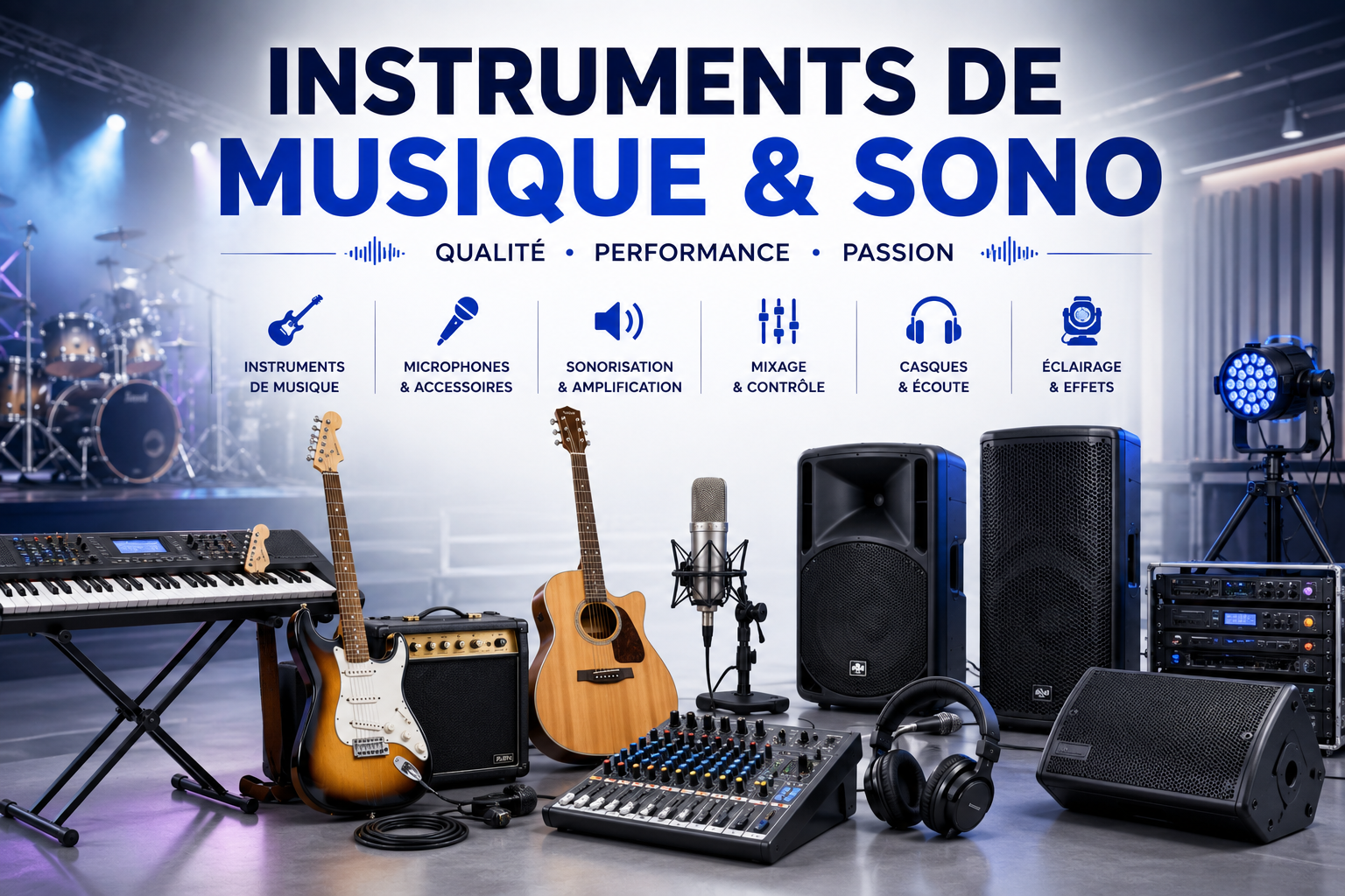 Instruments de Musique et Sono