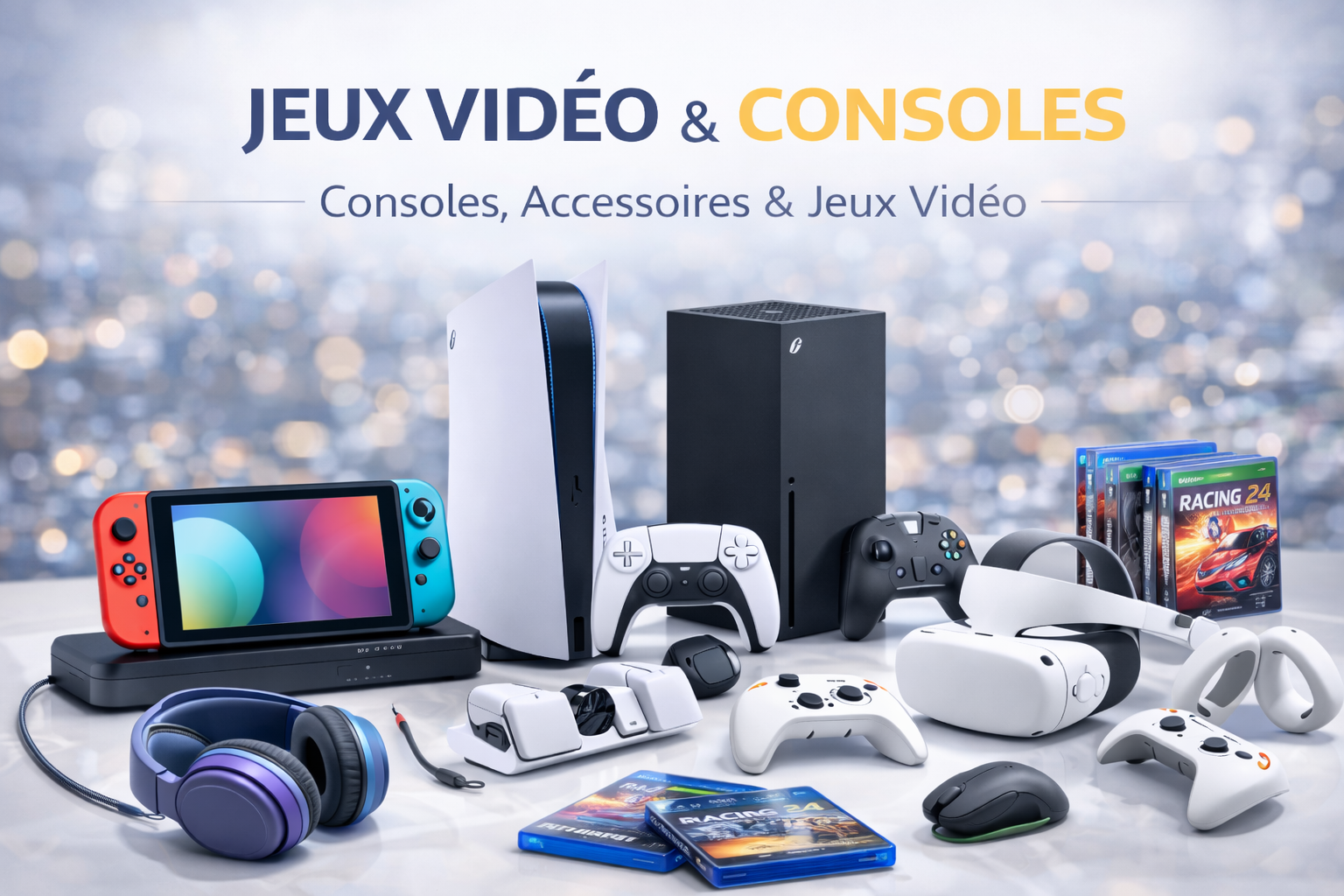 Jeux vidéo, consoles