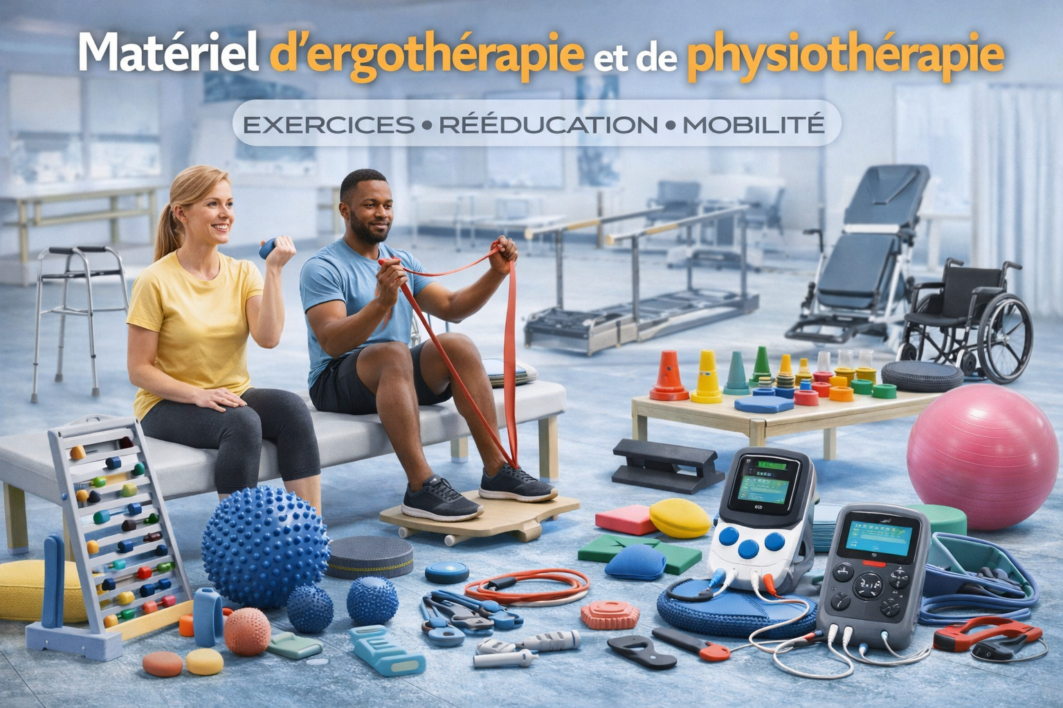 Matériel d'Ergothérapie et de Physiothérapie 