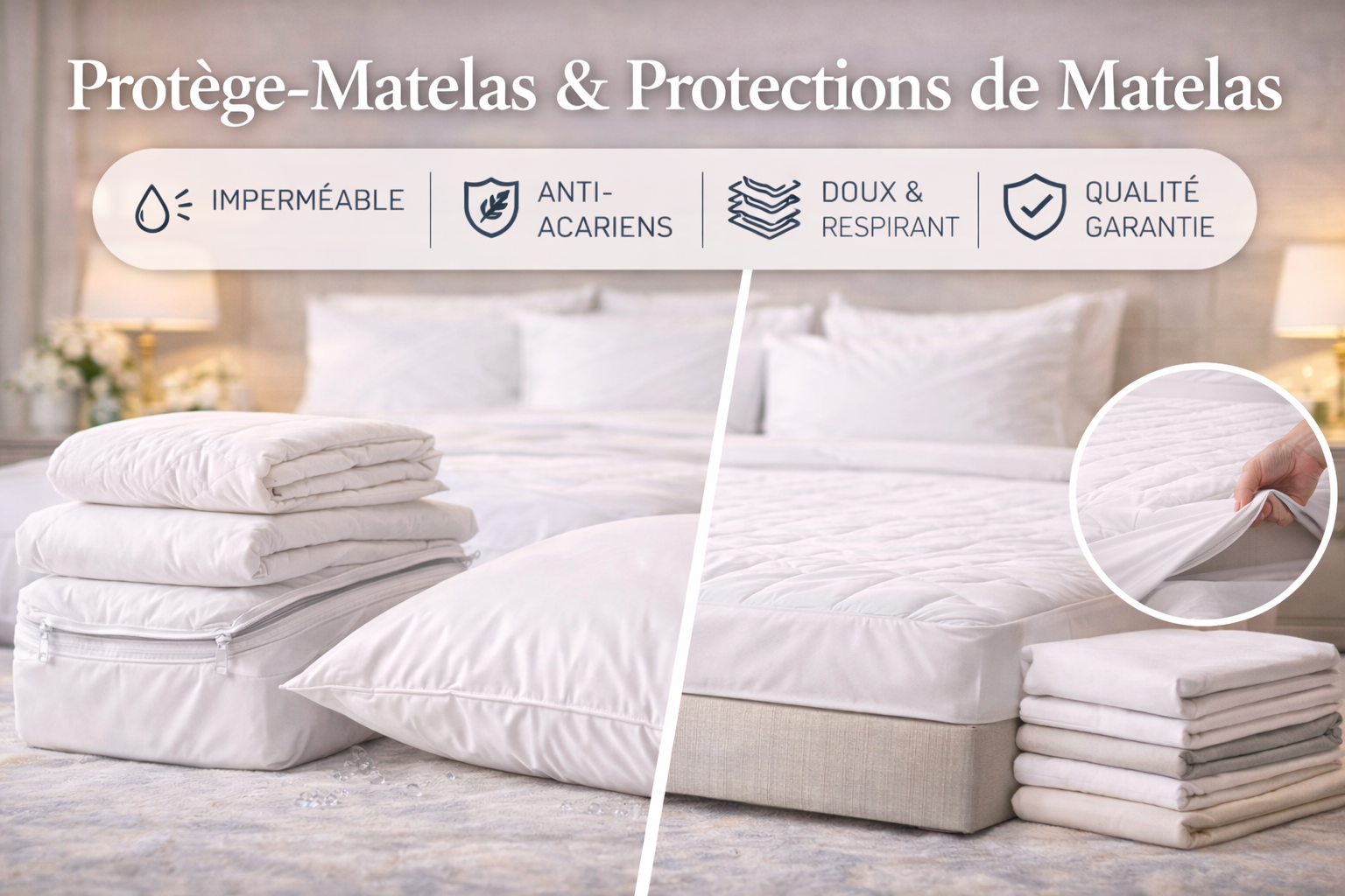 Protège-Matelas & Protections de Matelas  