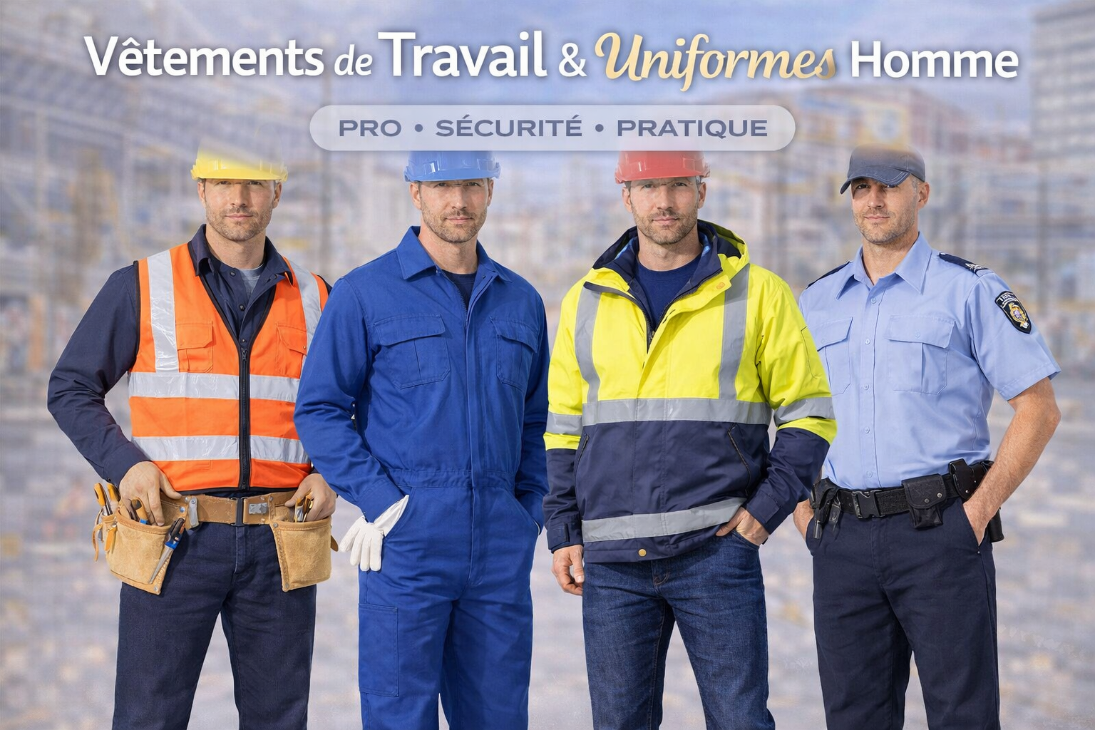 Vêtements de Travail & Uniformes Homme